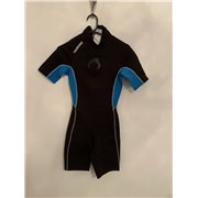 Tribord Mens Black and Blue Wetsuit Uk Size XS