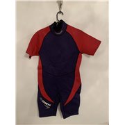 CC Sports Mens Purple and Red Wetsuit Uk Size XL