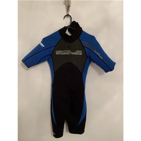 Sola Fusion Core Ast Mens Blue and Black Wetsuit Uk Size S