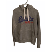 Superdry Vintage Mens Grey Hoodie Size XL