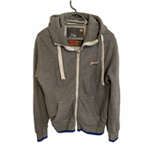 Superdry Orange Label Mens Grey Hoodie Size L