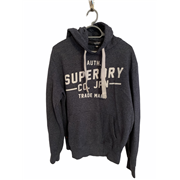 Superdry Mens Blue Hoodie Size L