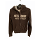 Abercrombie and Fitch Womens Brown Hoodie Size L