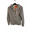 Superdry Orange Label Womens Grey Hoodie Size M