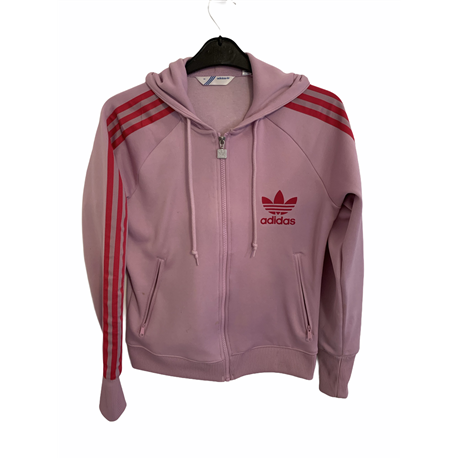 Adidas Womens Pink Hoodie Size UK 14