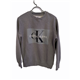 Calvin Klein Grey Mens Jumper Size M