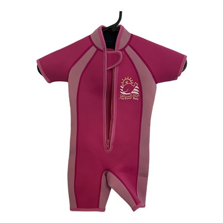 JoJo Maman Bebe Girls Pink Wetsuit Size 1-2 Years