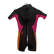 Waihui Girls Orange Pink and Black Wetsuit Size 9-10 Years