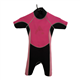 St Bernard Girls Pink and Black Wetsuit Size 6-7 Years