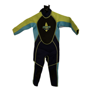 Crane Surf Pro Has Tag Boys Blue and Green Wetsuit Size 3-4 Years