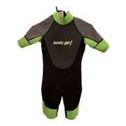 Bodygo Boys Green Grey and Black Wetsuit Size 10 Years