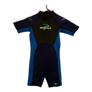 Waihui Boys Black and Blue Wetsuit Size 9-10 Years