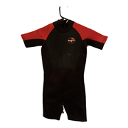 Waihui Boys Black and Red Wetsuit Size 9-10 Years