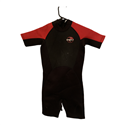 Waihui Boys Black and Red Wetsuit Size 9-10 Years