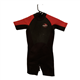 Waihui Boys Black and Red Wetsuit Size 9-10 Years