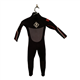 Two Bare Feet Boys Black White and Red Wetsuit Size 6 Years