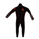 Two Bare Feet Boys Black White and Red Wetsuit Size 6 Years