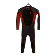 Waihui Boys Black Grey and Red Wetsuit Size 11-12 Years