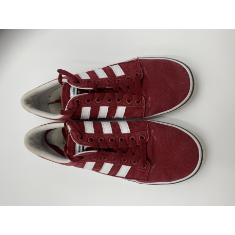 Adidas Rayado Lo Mens Trainers Burgundy and White Uk Size 9