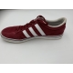 Adidas Rayado Lo Mens Trainers Burgundy and White Uk Size 9