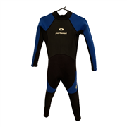 Port West Boys Blue and Black Wetsuit Size 11-12 Years