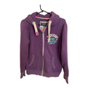 Superdry Womens Purple Hoodie Size Uk 16