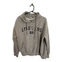 Lands End Womens Grey Hoodie Size L