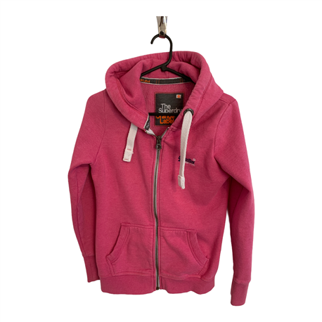 Superdry Womens Pink Hoodie Size M