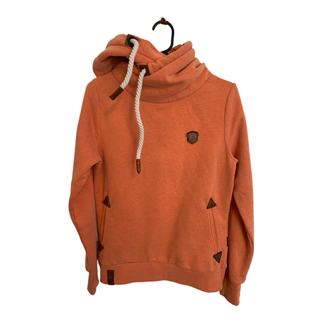 Naketano Womens Orange Hoodie Size M