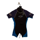 TWF Mens Black Blue and Purple Wetsuit Uk Size SM