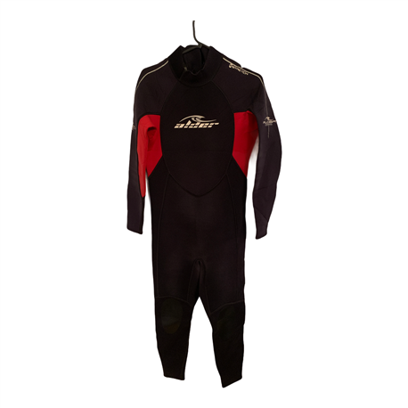 Alder Mens Red And Black Wetsuit Uk Size ML