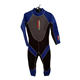 Nalu Wavewear Mens Black and Blue Wetsuit Uk Size 38 Chest