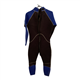 Nalu Wavewear Mens Black and Blue Wetsuit Uk Size 38 Chest