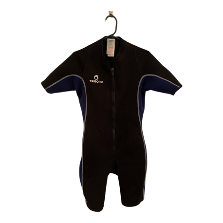 Tribord Mens Blue and Black Wetsuit Uk Size L