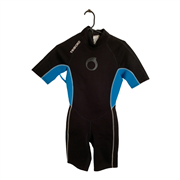 Tribord Mens Black and Blue Wetsuit Uk Size S