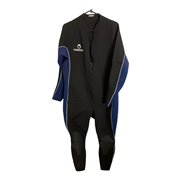 Tribord Mens Black and Blue Wetsuit Uk Size See Description