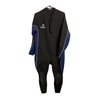 Tribord Mens Black and Blue Wetsuit Uk Size See Description