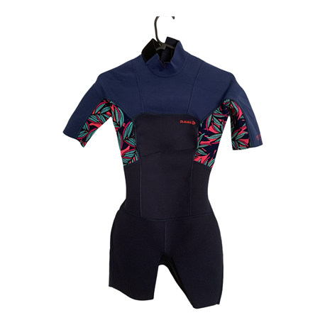 Olaian Womens Blue Wetsuit Size S