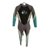 Crane Surf Womens Green and Grey Wetsuit Size M 12/14