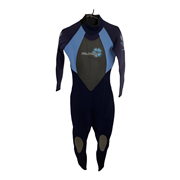 Alder Womens Blue and Black Wetsuit Size 12