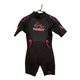 Waihui Womens Black and Pink Wetsuit Size 12-14