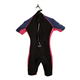 TWF Womens Black Pink and Purple Wetsuit Size 10