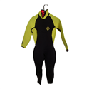 Bodyglove Womens Black and Yellow Wetsuit Size L