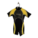 Pegaso Womens Black and Yellow Wetsuit Size See Description