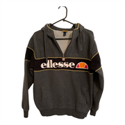 Ellesse Mens Grey Hoodie Size L