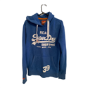 SUperdry Mens Blue Hoodie Size L