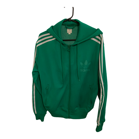 Adidas Mens Green Hoodie Size M