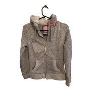 Superdry Womens Grey Hoodie Size S