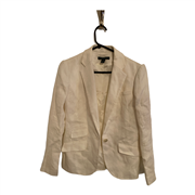 Ralph Lauren Blazer Womens Cream Coat Size 6