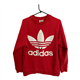 Adidas Red Womens Jumper Size Uk 14